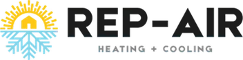 Rep-Air Heating and Cooling logo