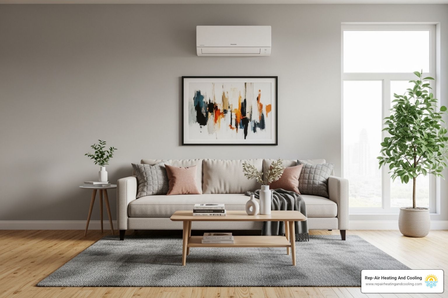 ductless ac install abbotsford